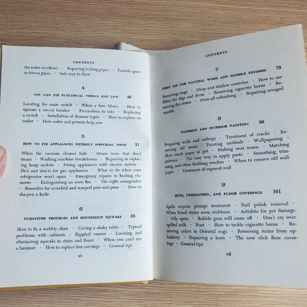 Vintage The Awful Handymans‎ Book A Guide For The Unhandy Handyman Hardcover